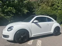 Used VW Beetle Design 105 HP (77 kW) 2016 White Hatchback
