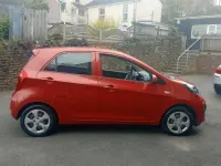 Used Kia Picanto 68 HP (50 kW) 2013 Red Hatchback