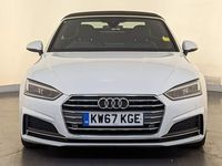 used Audi A5 2.0 TDI S line S Tronic Euro 6 (s/s) 2dr PARKING SENSORS SVC HISTORY Convertible
