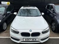 Used BMW 120 Sport Line 2017 White Hatchback