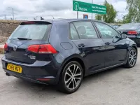 Used VW Golf VII Match 2015 Blue Hatchback