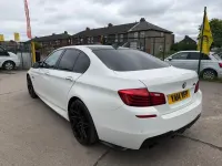 Begagnad BMW 535 M Sport 313 HK (230 kW) 2014 Vit Sedan