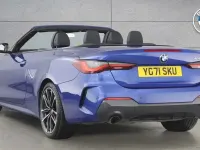 Used BMW 420 M Sport 181 HP (133 kW) 2021 Blue Cabriolet