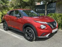 Used Nissan Juke N-Connecta 114 HP (83 kW) 2023 Red SUV