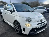 Used Abarth 595 Turismo 165 HP (121 kW) 2017 White Cabriolet