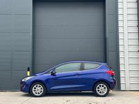 Used Ford Fiesta Zetec 100 HP (73 kW) 2018 Blue Hatchback