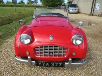Used Triumph TR3 1957 Red Cabriolet