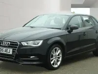 Used Audi A3 Comfort 2015 Black Hatchback