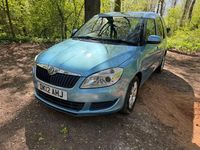 Used Skoda Roomster SE 105 HP (77 kW) 2012 Blue MPV