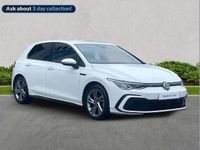 Used VW Golf VIII R-line 130 HP (95 kW) 2021 White Hatchback