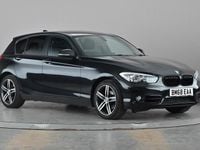 Used BMW 118 Sport Line 136 HP (100 kW) 2019 Black Hatchback