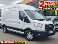 Used Ford Transit Trend 130 HP (95 kW) 2019 White Van