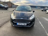Used Ford Fiesta Zetec 2015 Black Hatchback