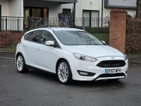 Used Ford Focus Titanium X 2017 White Hatchback