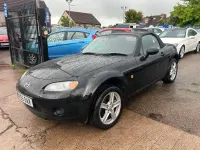 Used Mazda MX5 126 HP (92 kW) 2006 Black Cabriolet