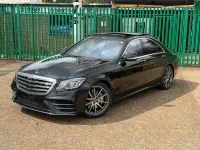 Used Mercedes S400 AMG Line Premium 340 HP (250 kW) 2018 Black Sedan