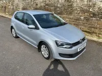 Used VW Polo SE 90 HP (66 kW) 2010 Silver Hatchback