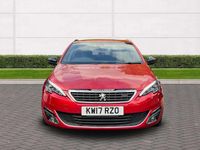 Used Peugeot 308 GT-line 150 HP (110 kW) 2017 Red Estate