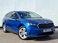 Used Skoda Enyaq iV ecoSuite 131 kW (179 HP) 2022 Blue SUV