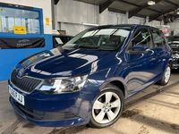 Used Skoda Fabia SE 2016 Blue Hatchback