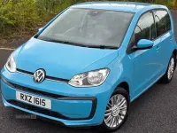Used VW up! 65 HP (47 kW) 2022 Blue Hatchback
