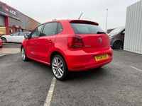 Used VW Polo SEL 110 HP (80 kW) 2016 Red Hatchback