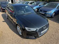Used Audi A3 S-Line 150 HP (110 kW) 2016 Black Hatchback