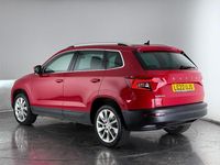 Used Skoda Karoq SE L 150 HP (110 kW) 2022 Red SUV