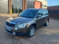 Used Skoda Yeti GreenLine 105 HP (77 kW) 2012 Brown SUV