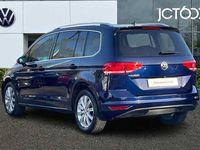 Used VW Touran SEL 150 HP (110 kW) 2019 Blue MPV