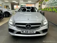 Used Mercedes C200 AMG Line Premium 2019 Silver Coupe