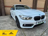 Used BMW 116 Sport Line 2016 White Hatchback