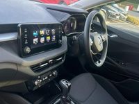 Used Skoda Fabia Design Edition 116 HP (85 kW) 2024 Race blue metallic black magic pearl effect Hatchback