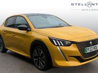 Used Peugeot e-208 GTi 100 kW (136 HP) 2022 Yellow Hatchback
