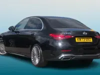 Used Mercedes C220 2022 Black Sedan