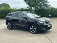 Used Nissan Qashqai N-Connecta 110 HP (80 kW) 2017 Black SUV