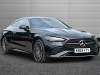 Used Mercedes CLE300 AMG Line Premium 309 HP (227 kW) 2025 Obsidian black Coupe