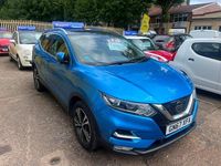 Used Nissan Qashqai N-Connecta 2017 Blue SUV