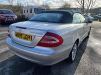 Used Mercedes CLK200 Elegance 2005 Silver Cabriolet