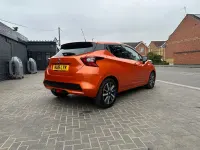 Used Nissan Micra N-Connecta 90 HP (66 kW) 2018 Orange Hatchback