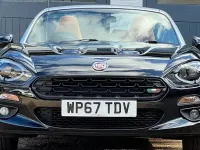 Used Fiat 124 Spider Lusso Plus 140 HP (102 kW) 2017 Black Cabriolet