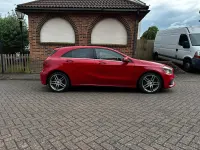 Used Mercedes A180 AMG line 2017 Red Hatchback