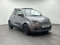 Used Fiat 500e La Prima 86 kW (118 HP) 2021 Grey Cabriolet
