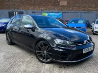 Used VW Golf VII R 2017 Black Hatchback