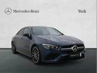 Used Mercedes CLA35 AMG Premium 306 HP (225 kW) 2022 Blue Coupe