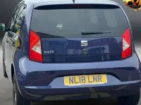 Used Seat Mii Design 60 HP (44 kW) 2018 Purple Hatchback