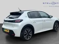 Used Peugeot e-208 GT 98 kW (134 HP) 2022 White Hatchback