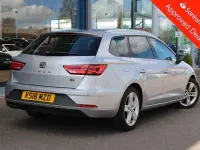 Used Seat Leon ST FR 184 HP (135 kW) 2018 Silver Estate