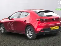 Gebraucht Mazda 3 122 PS (89 kW) 2022 Rot Kleinwagen