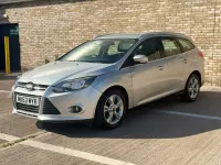 Used Ford Focus Zetec 125 HP (91 kW) 2013 Silver Estate